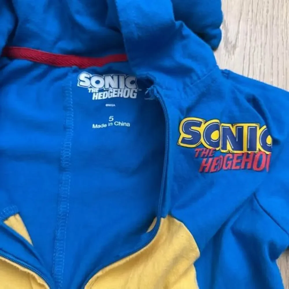 Sonic the Hedgehog Onesie size 5T cotton